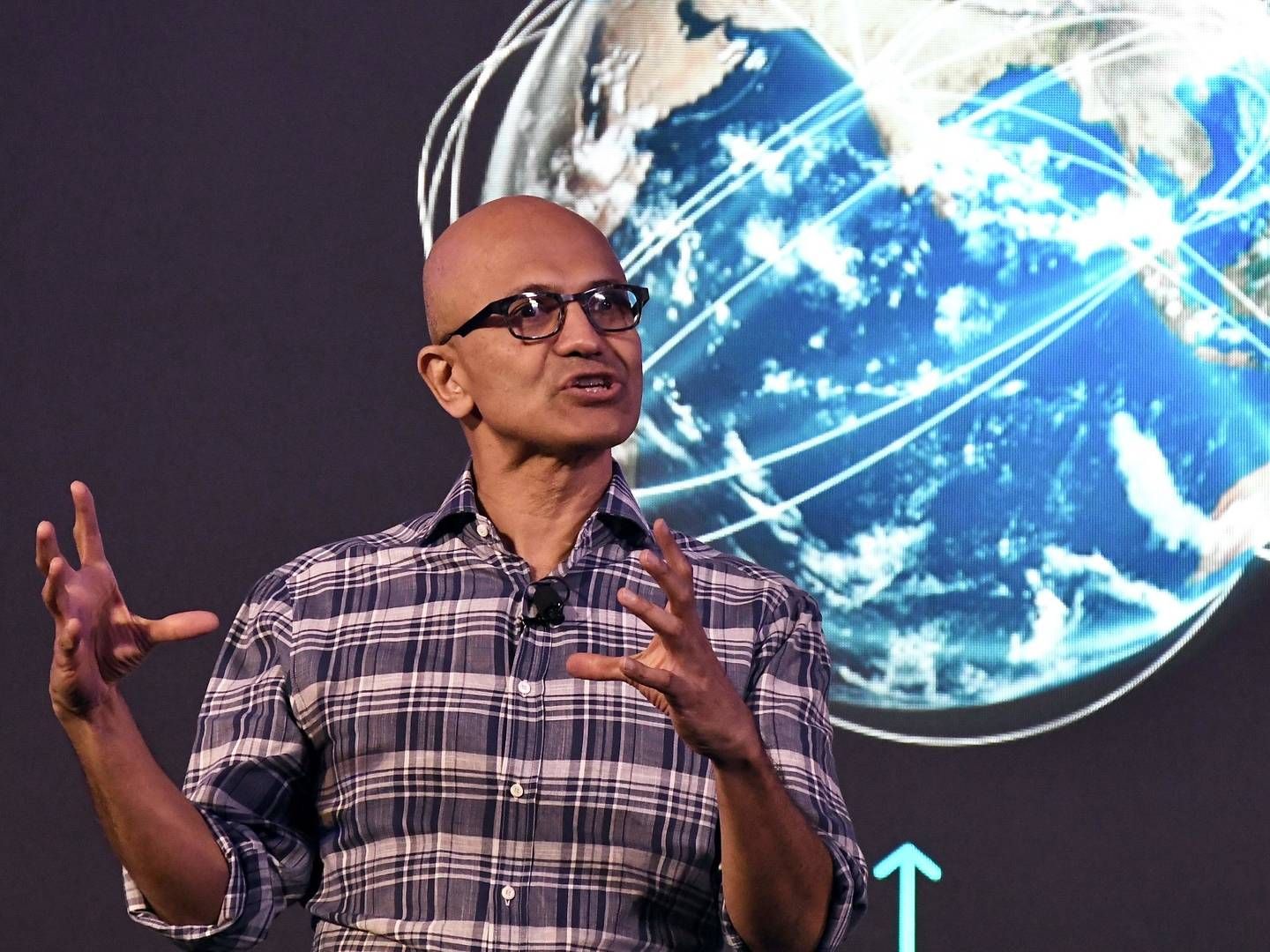 Microsofts topchef Satya Nadella. | Foto: MANJUNATH KIRAN/AFP / AFP