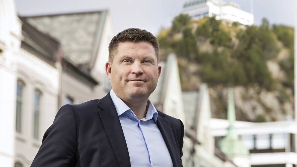 Administrerende direktør Trond Lars Nydal i Sparebanken Møre er fornøyd med andre kvartal.