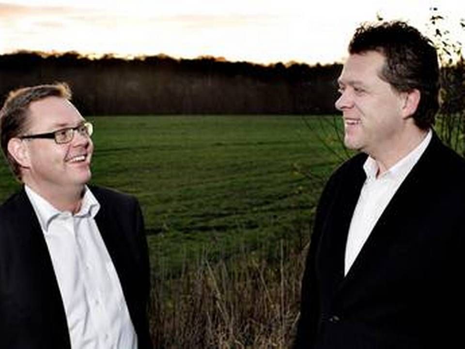 Anders Lund (left) and Peter Bundgaard. | Photo: Tycho Gregers/Ritzau Scanpix