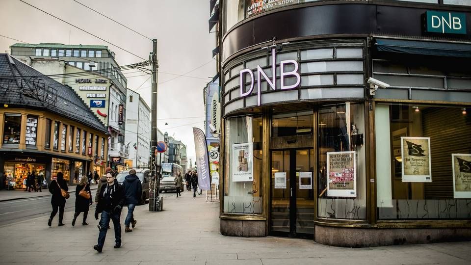 Arkivbilde. DNBs filial i Grensen i Oslo. | Foto: Stian Lysberg Solum / NTB scanpix