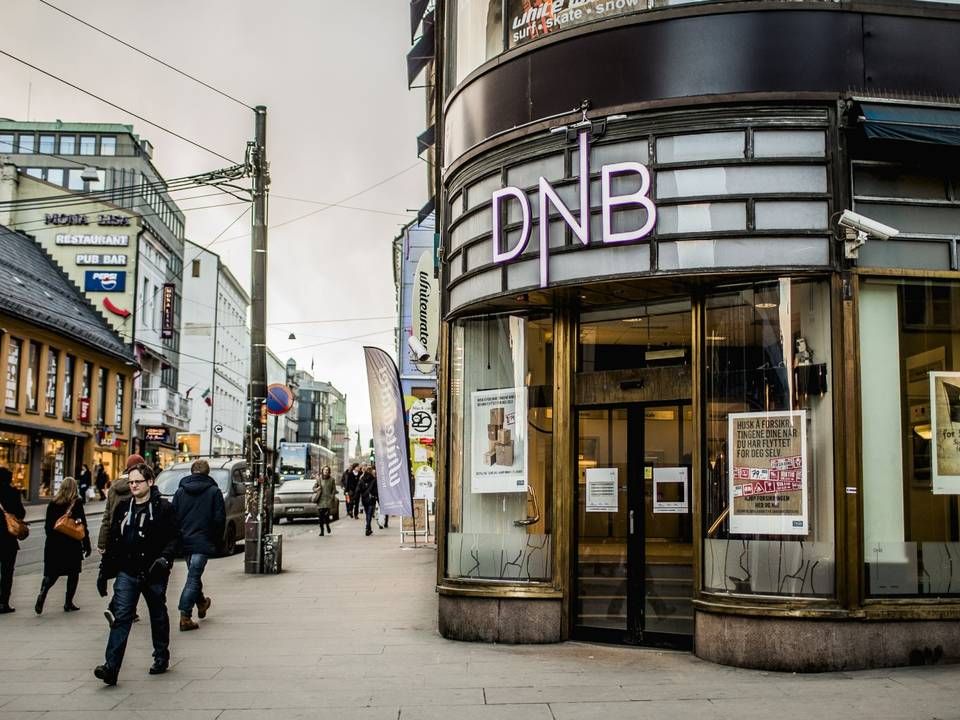 Arkivbilde. DNBs filial i Grensen i Oslo. | Foto: Stian Lysberg Solum / NTB scanpix