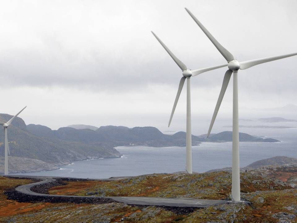 Bessakerfjellet, en af Trønderenergis eksisterende vindparker. | Foto: PR / Trønderenergi