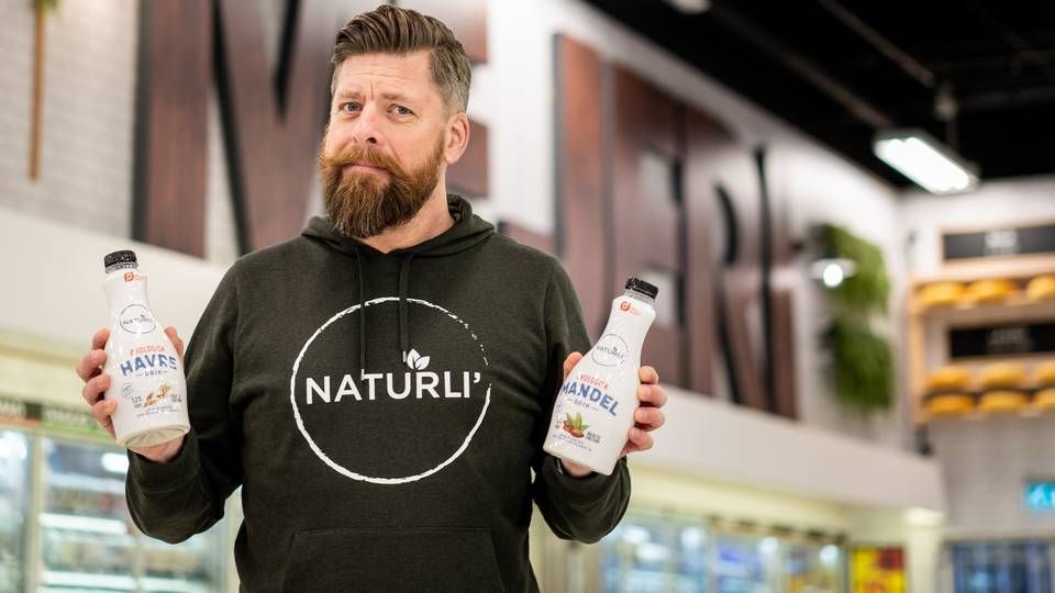Henrik Lund står ved roret hos Naturli Foods, som netop har leveret overskud for syvende år i træk, denne gang på 20 mio. kr. før skat. | Foto: PR/Naturli Foods