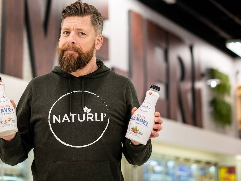 Henrik Lund står ved roret hos Naturli Foods, som netop har leveret overskud for syvende år i træk, denne gang på 20 mio. kr. før skat. | Foto: PR/Naturli Foods