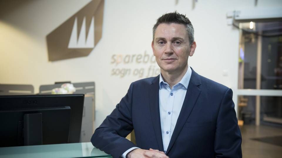 Trond Teigenes er administrerende direktør i Sparebanken Sogn og Fjordane. | Foto: Sparebanken Sogn og Fjordane
