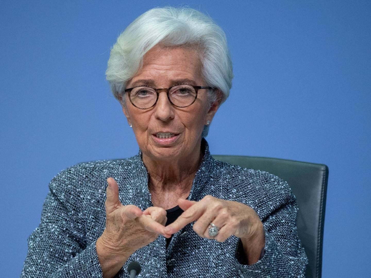 EZB-Chefin Christine Lagarde | Foto: picture alliance / Sven Simon