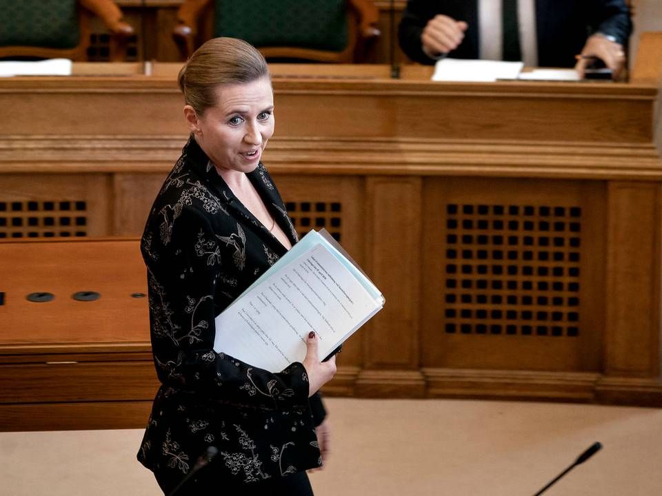 Statsministeren vil genåbne en stribe brancher. | Foto: Liselotte Sabroe/Ritzau Scanpix