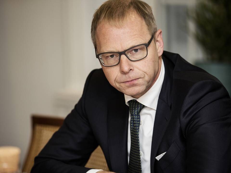 Adm. direktør i Nykredit, Michael Rasmussen | Foto: Rune Aarestrup Pedersen/ERH