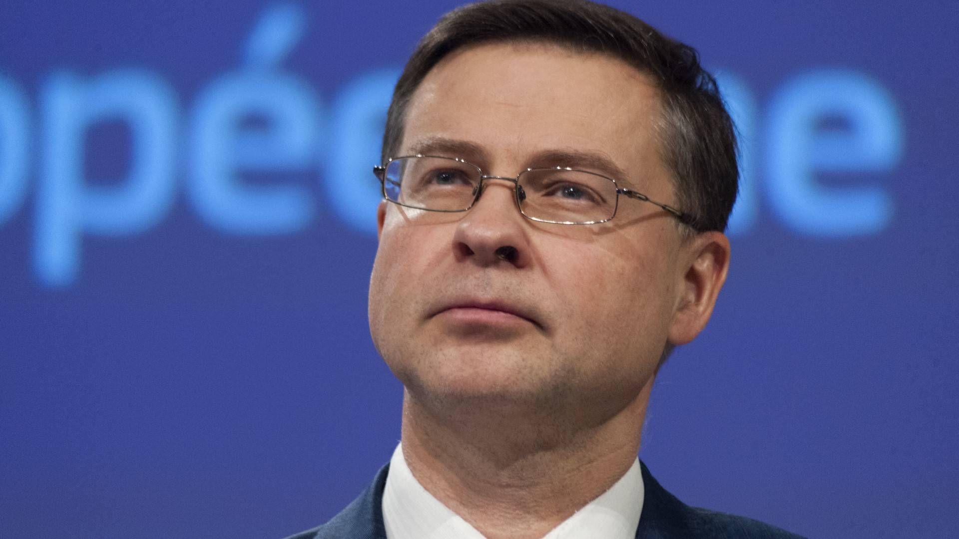 Geschäftsführender Vizepräsident und Kommissar für Wirtschaft und Kapitaldienstleistungen der EU Valdis Dombrovski | Foto: picture alliance/ZUMA Press