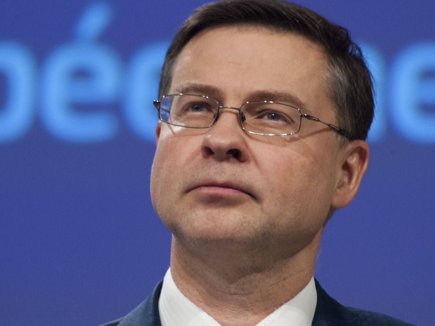 Geschäftsführender Vizepräsident und Kommissar für Wirtschaft und Kapitaldienstleistungen der EU Valdis Dombrovski | Foto: picture alliance/ZUMA Press