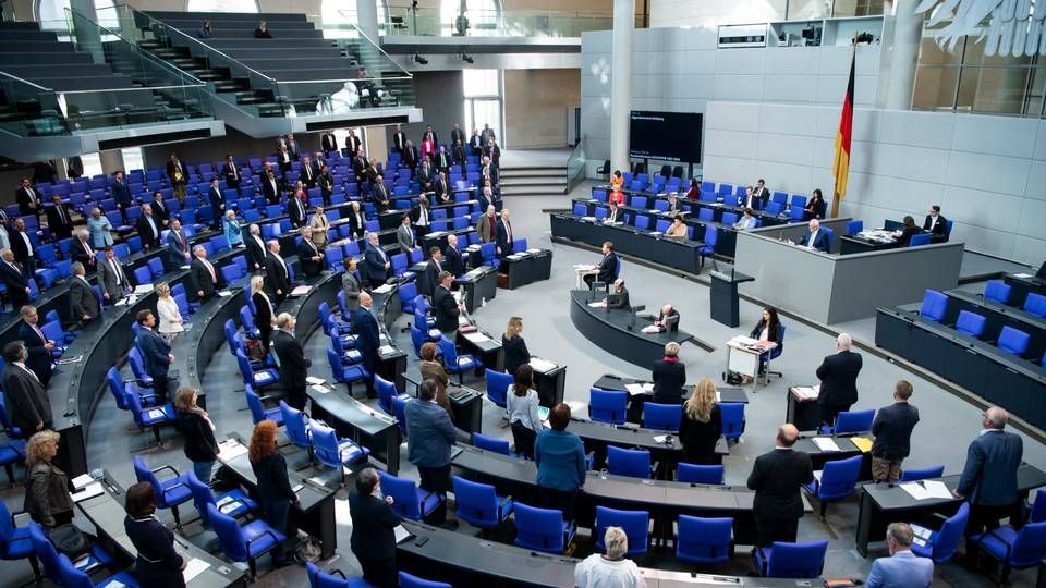 Der deutsche Bundestag | Foto: picture alliance/Bernd von Jutrczenka/dpa
