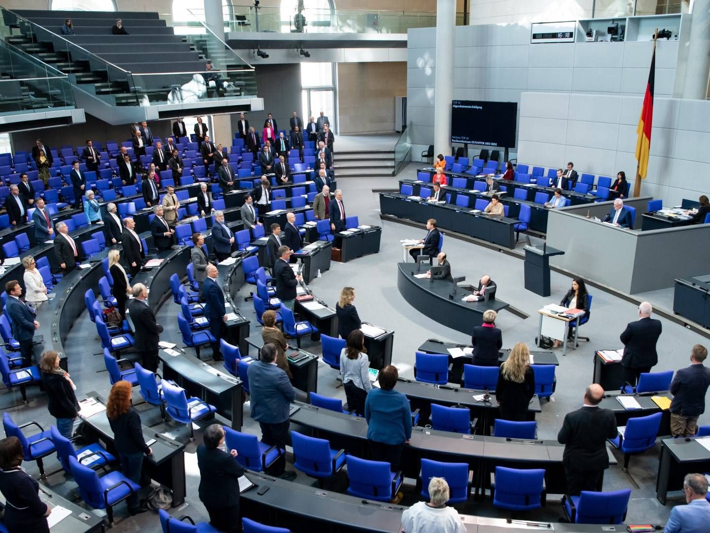 Der deutsche Bundestag | Foto: picture alliance/Bernd von Jutrczenka/dpa