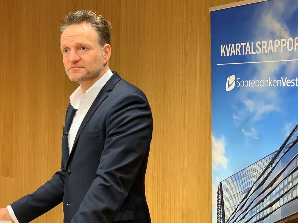Jan Erik Kjerpeseth er konsernsjef i Sparebanken Vest. | Foto: Sparebanken Vest