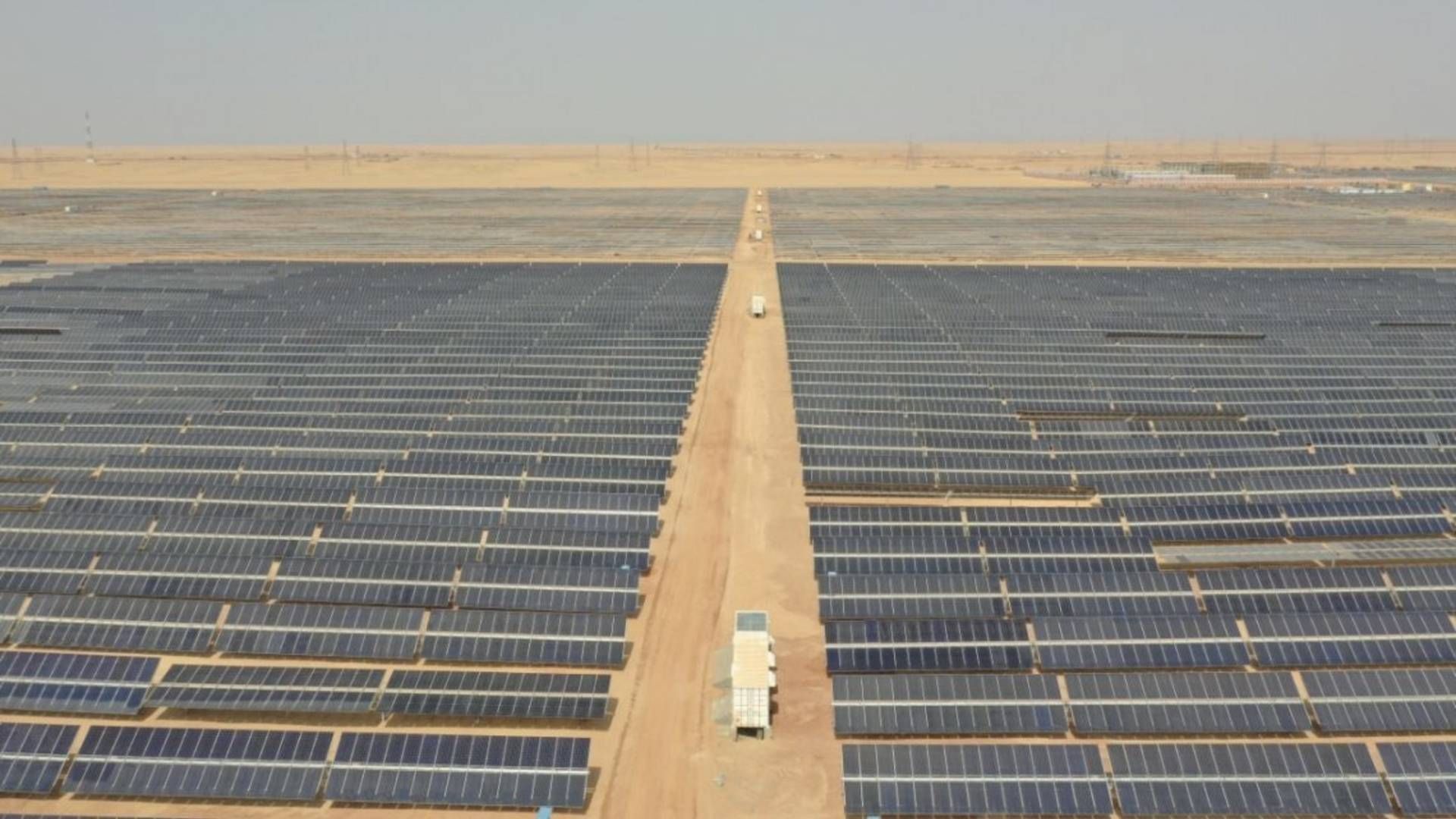 Egyptiske Ben Ban på 390 MW er den største solcellepark i Scatec Solars portefølje. | Photo: PR / Scatec Solar