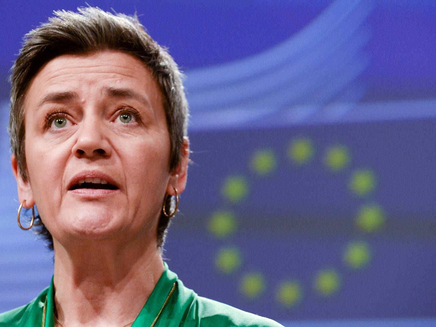 Den danske EU-Kommissær, Margrethe Vestager, har blandt andet ansvaret for konkurrenceområdet. | Foto: Johanna Geron/Reuters/Ritzau Scanpix