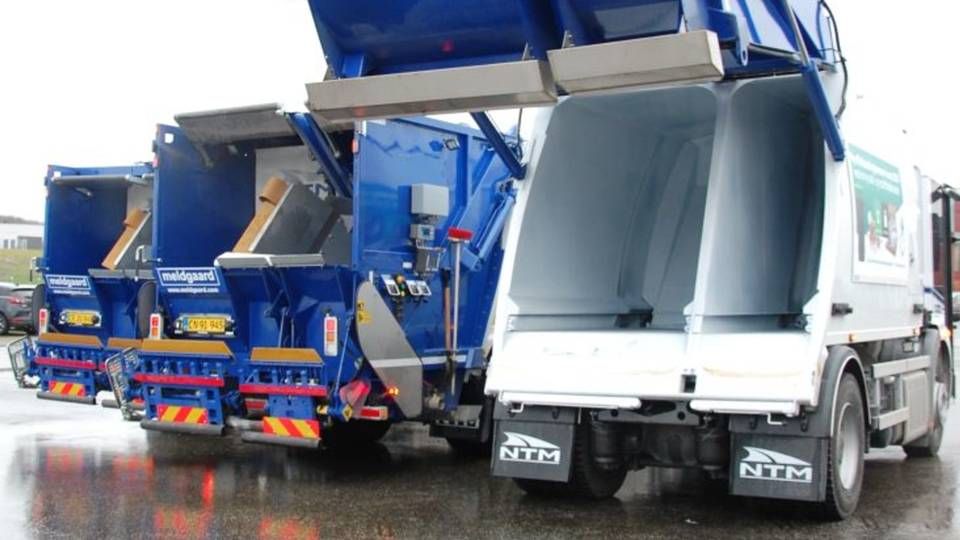 Skraldebilerne fra Meldgaard Miljø kører på biodiesel, som er lavet af 100 procent affaldsprodukter, som for eksempel brugt fritureolie og slagteriaffald, og opfylder desuden Euro-6-normen for lastbilmotorer. | Foto: Kerteminde Forsyning //PR