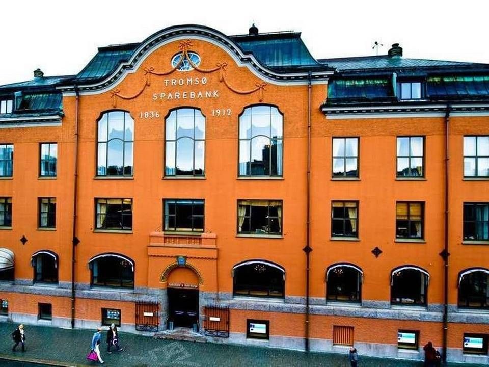 Arkivbilde. Sparebank 1 Nord-Norges kontor i Storgata i Tromsø.