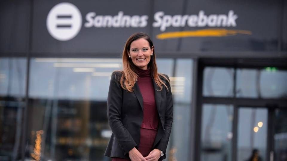 Admninisterende direktøri Sandnes Sparebank, Trine Stangeland.