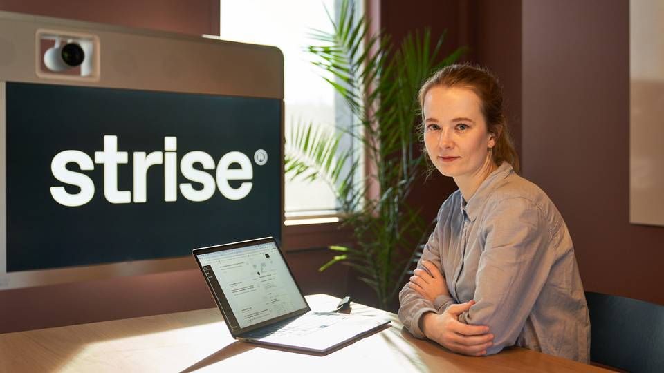 Marit Rødevand, daglig leder i startupen Strise | Foto: Andreas Turau