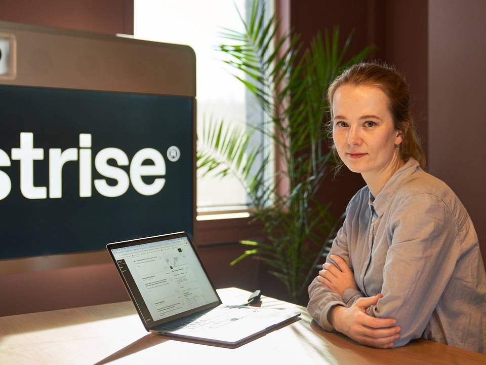 Marit Rødevand, daglig leder i startupen Strise | Foto: Andreas Turau