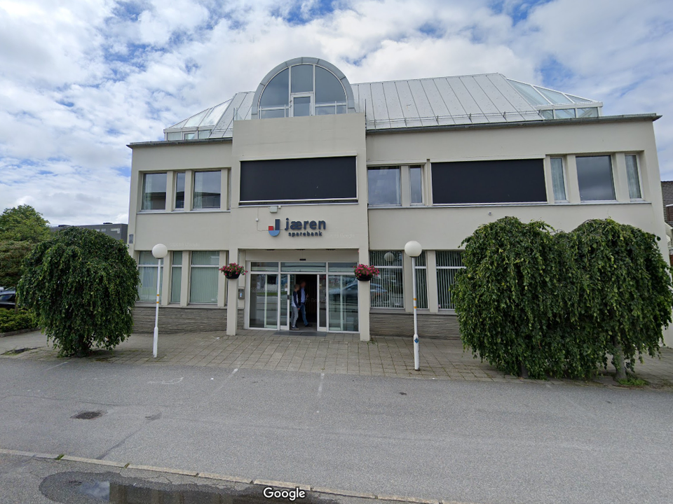 Jæren sparebank har fått kredittrating for første gang. | Foto: Google Maps