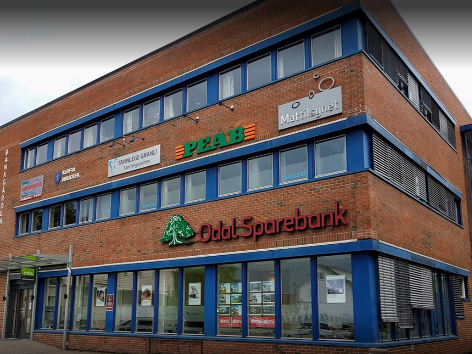 Odal Sparebank. | Foto: Google Maps