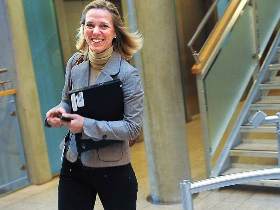 Marianne Gjertsen Ebbesen er styreleder i OBOS-banken. | Foto: SVEIN ERIK FURULUND