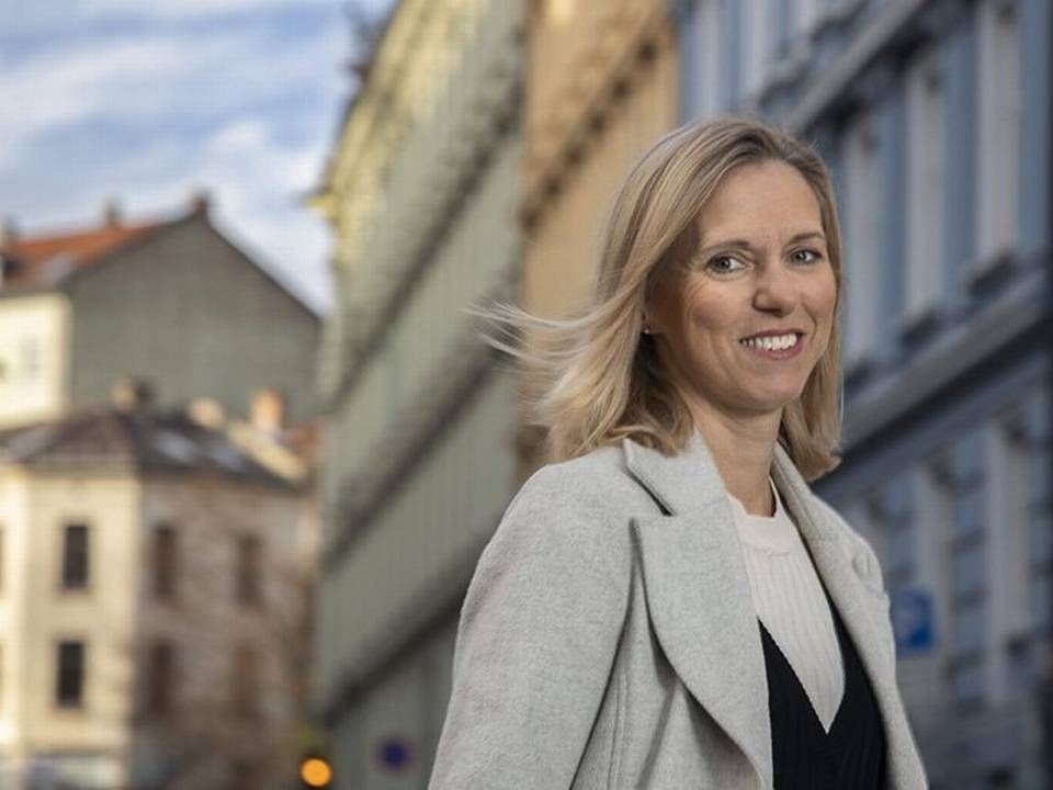 Marianne Gjertsen Ebbesen er konserndirektør i OBOS-banken. Hun har i løpet av karrieren blitt løftet frem som et ledertalent og har tidligere jobbet i Nordea og DNB før hun fikk ansvaret for bank og eiendomsmedling i OBOS.