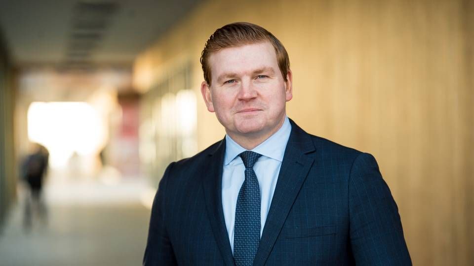 Pressesjef i Danske Bank, Øystein Andre Schmidt.