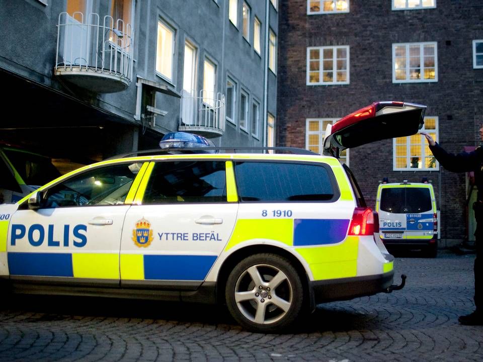 Svensk politi, arkivfoto. | Foto: Peter Hove Olesen/Politiken/Ritzau Scanpix