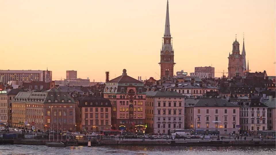 Værdierne rasler ned på det svenske ejendomsmarked som her i Stockholm og gør finanseringen dyrere. | Foto: Colourbox