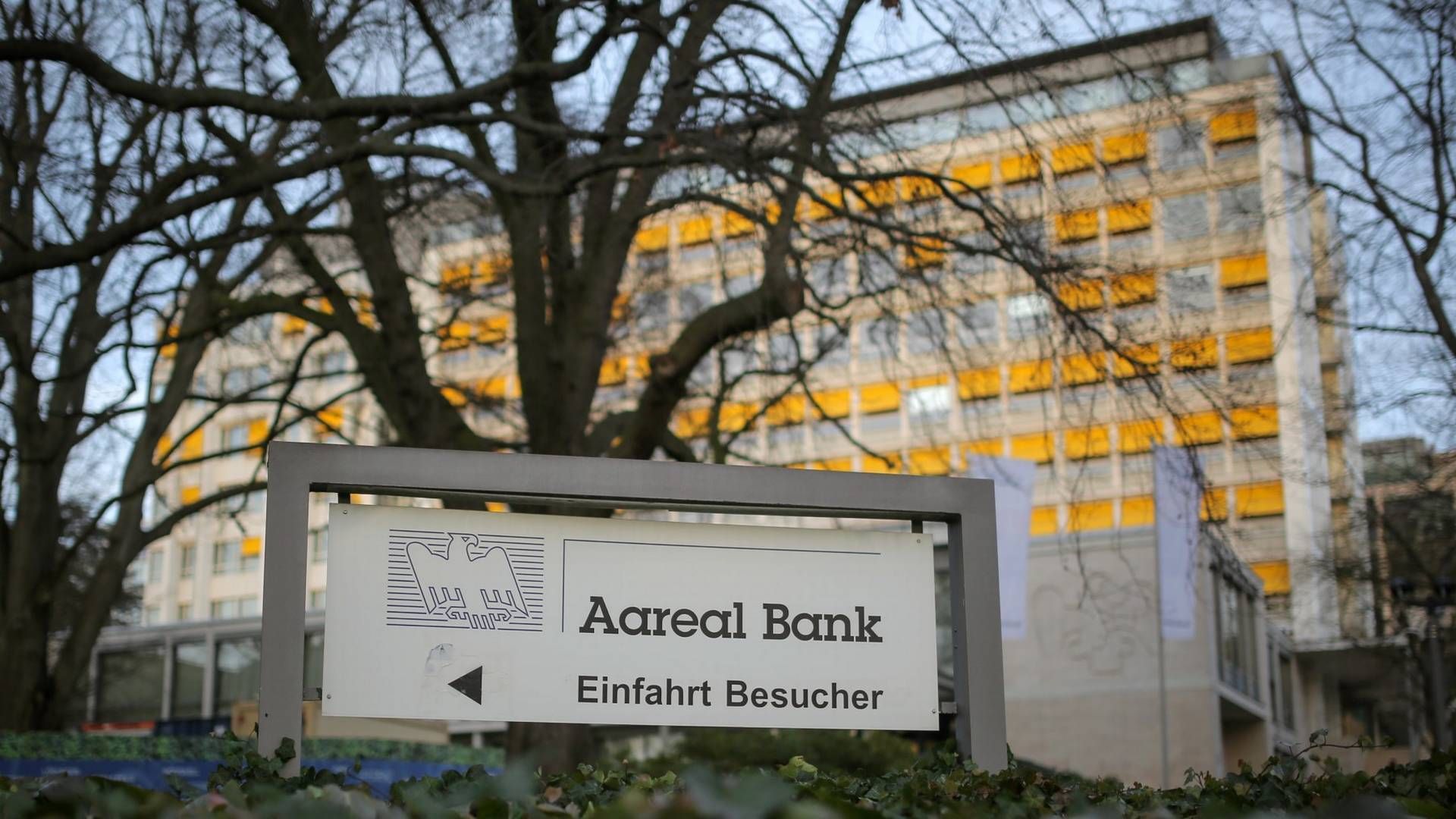 Die Aareal Bank in Wiesbaden. | Foto: dpa
