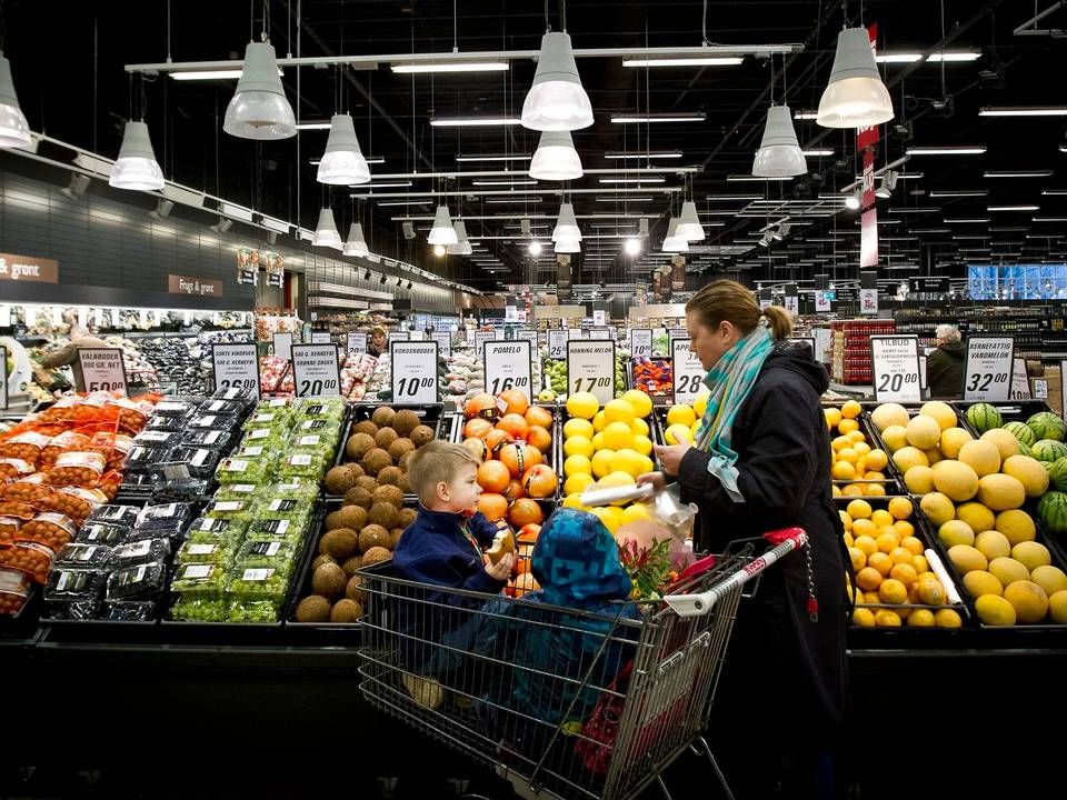 Supermarked i Holstebro. | Foto: Johan Gadegaard/Midtjyske Medier/Ritzau Scanpix