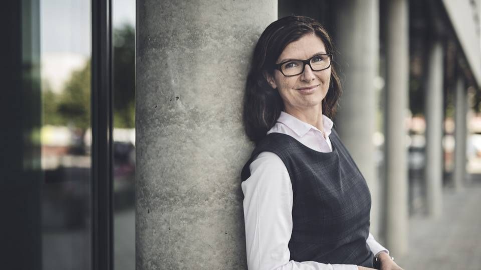 Siri Berggreen er administrerende banksjef i LillestrømBanken. Hun er opptatt av LillestrømBanken ikke skal feile på korona-innspurten. | Foto: Benjamin A. Ward.