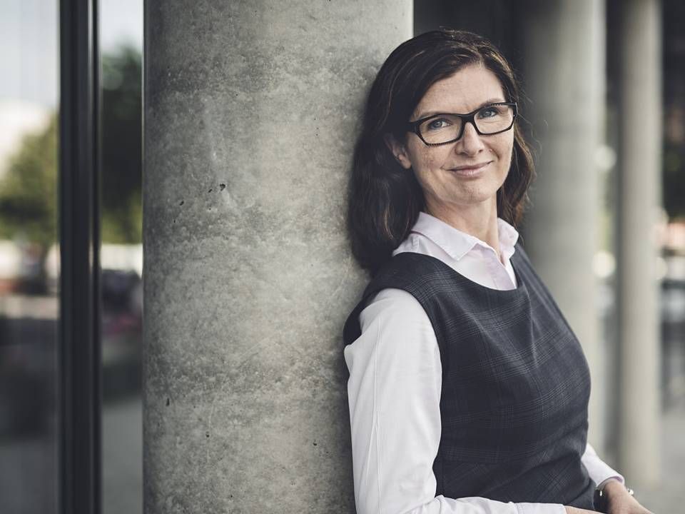 Siri Berggreen er administrerende banksjef i LillestrømBanken. Hun er opptatt av LillestrømBanken ikke skal feile på korona-innspurten. | Foto: Benjamin A. Ward.