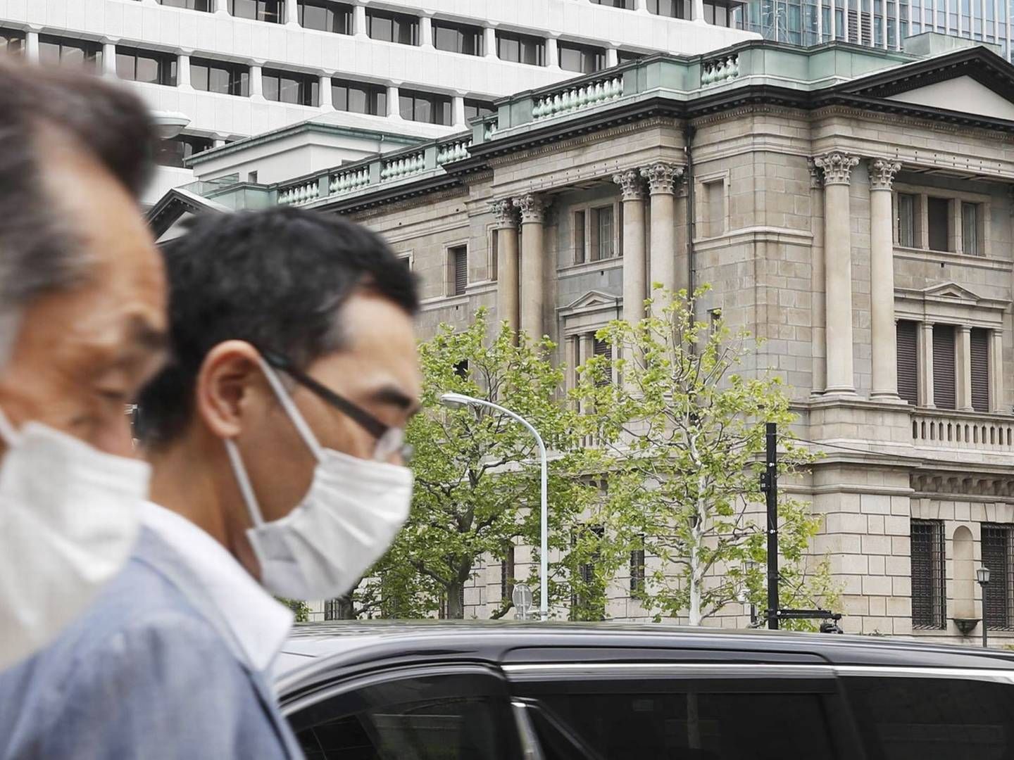 Der Hauptsitz der japanischen Notenbank in Tokio. | Foto: picture alliance / AP Photo