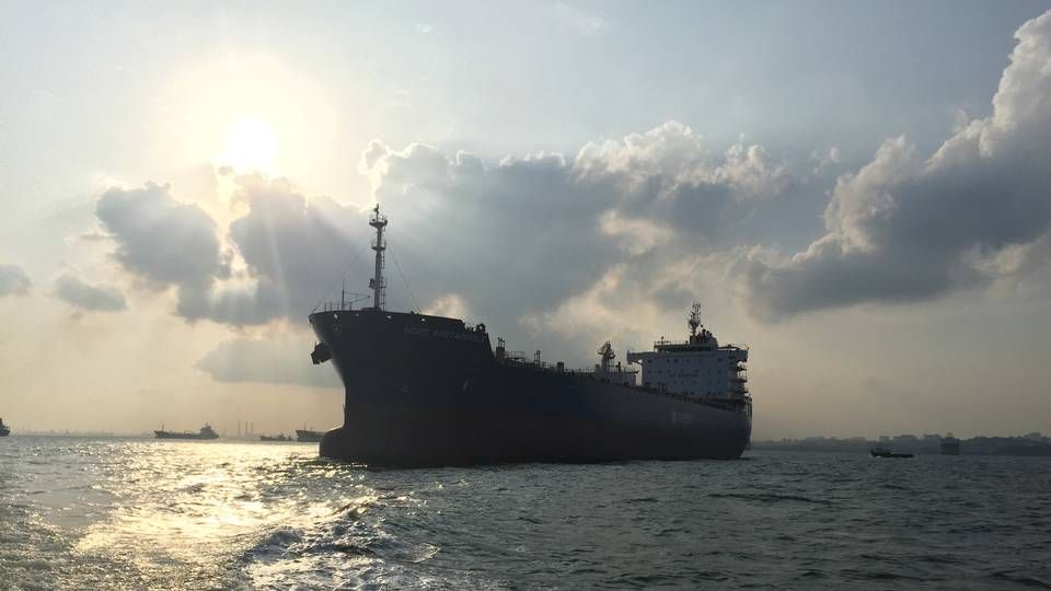 På skibet Nord Sustainable gik kaptajnen ombord i slutningen af januar og var i maj fortsat på arbejde. | Photo: NORDEN