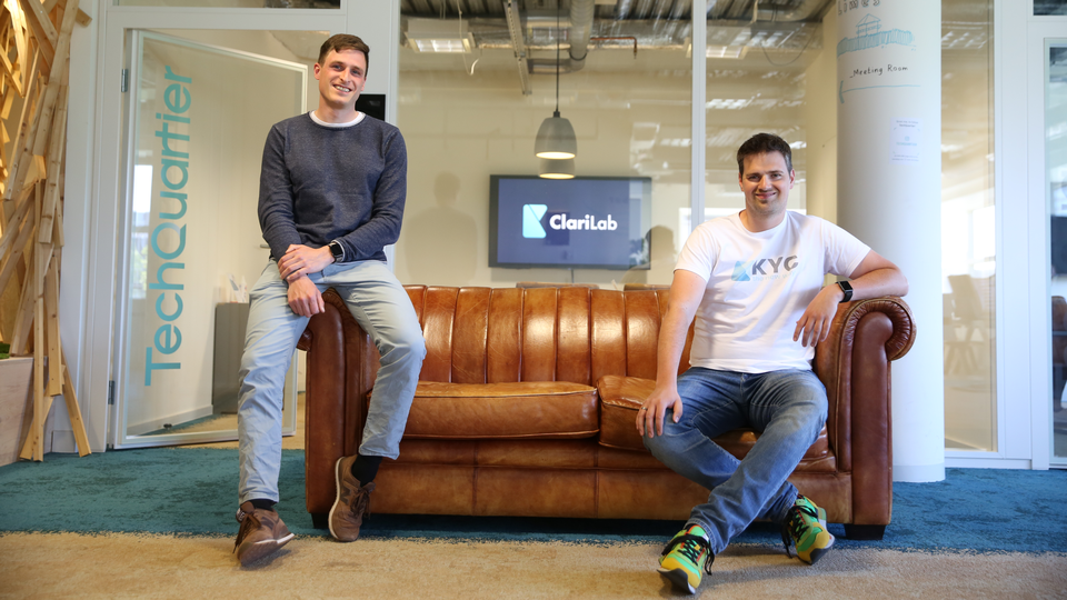 Tobias Eiss und Tobias Weber, Geschäftsführer von ClariLab. | Foto: Clarilab