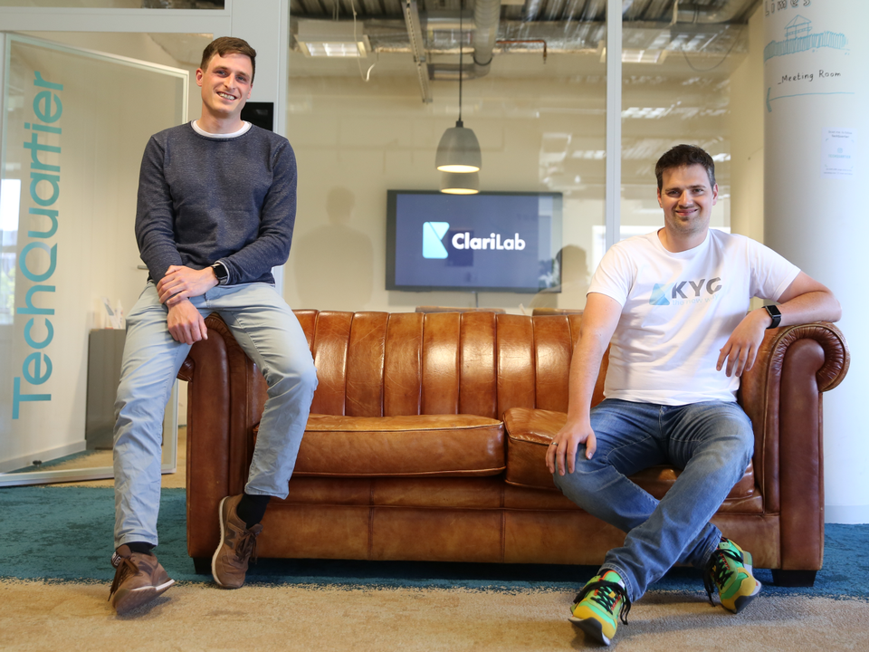 Tobias Eiss und Tobias Weber, Geschäftsführer von ClariLab. | Foto: Clarilab