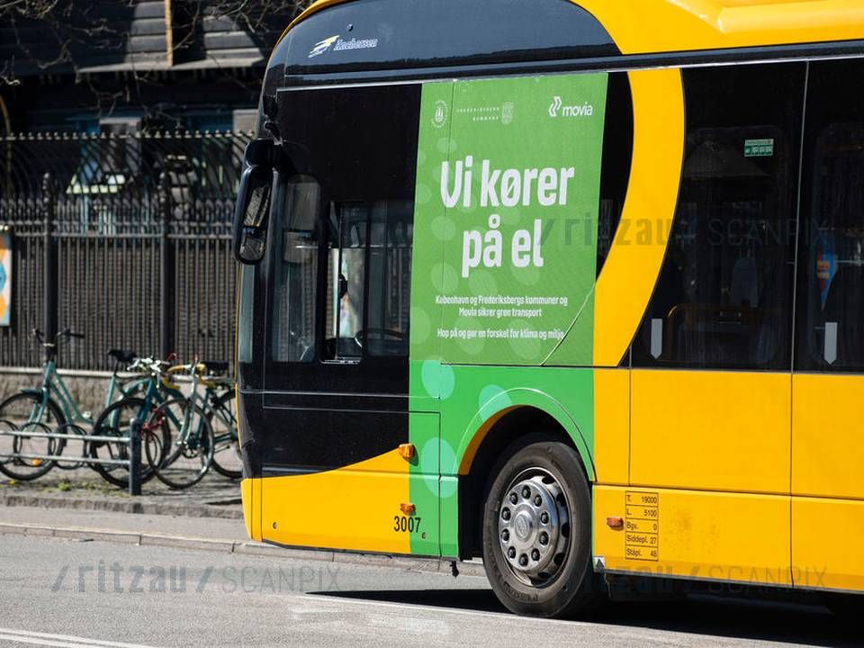 Busselskabet Movia melder sig i køen af virksomheder, der ønsker økonomisk hjælp. | Foto: Christian Lindgren/Ritzau Scanpix