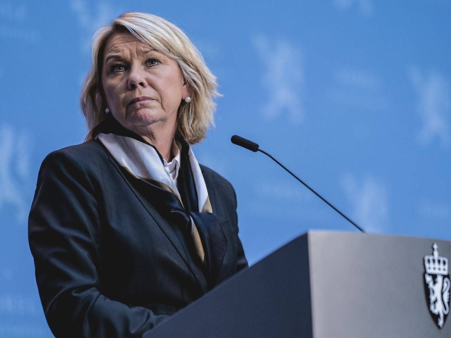 Justis- og beredsskapsminister Monica Mæland. | Foto: Stian Lysberg Solum / NTB scanpix