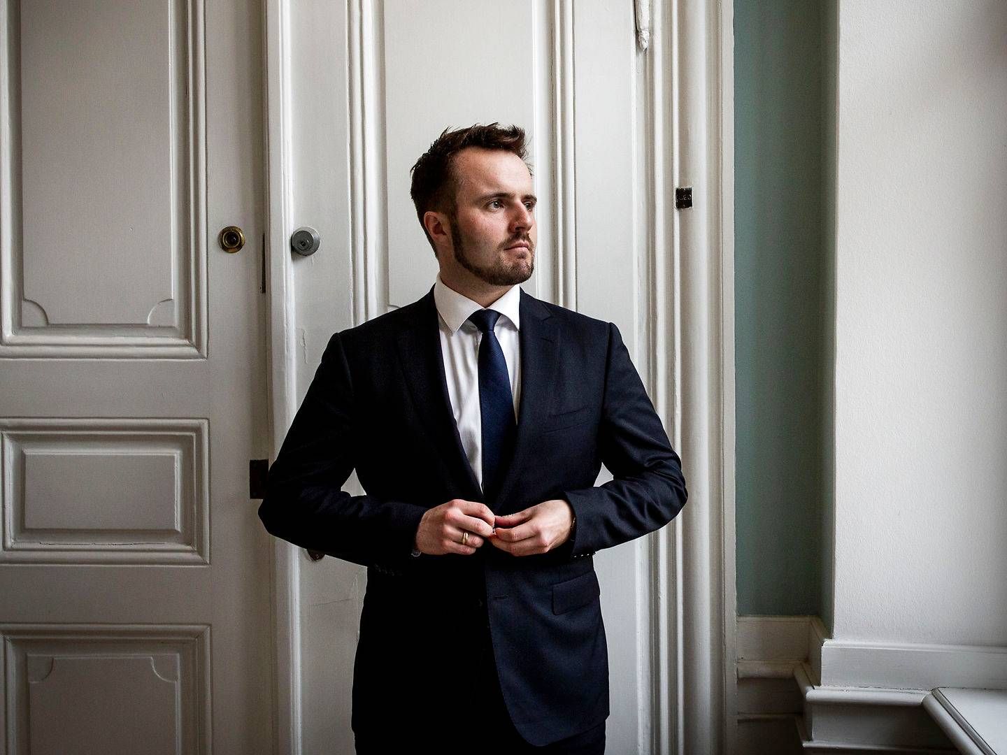 Erhvervsminister Simon Kollerup (S). | Foto: Jens Hartmann Schmidt/Ritzau Scanpix