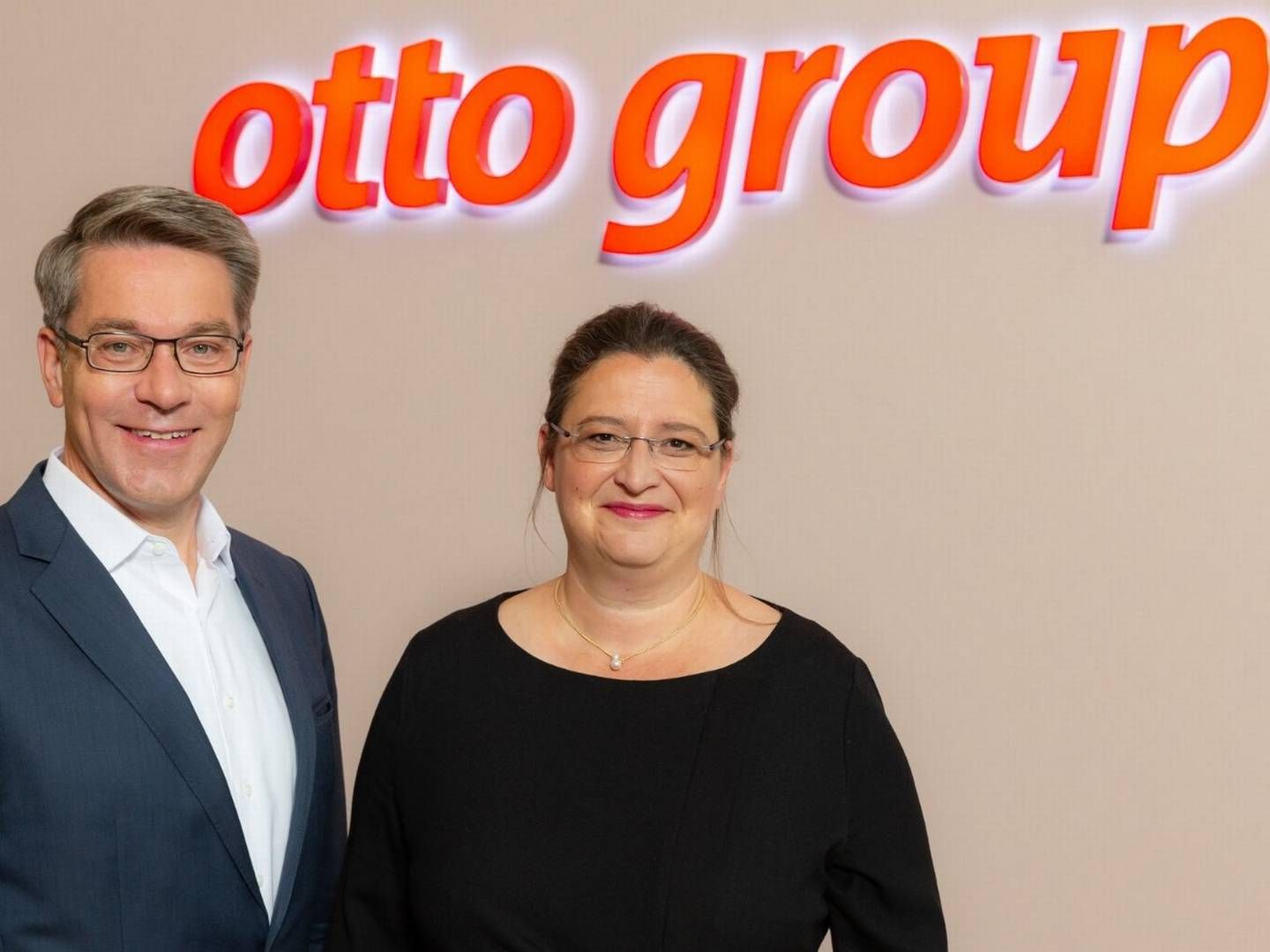 Alexander Birken, Vorstandsvorsitzender Otto Group, und Petra Scharner-Wolff, Konzern-Vorstand Finanzen, Controlling, Personal. | Foto: Otto Group