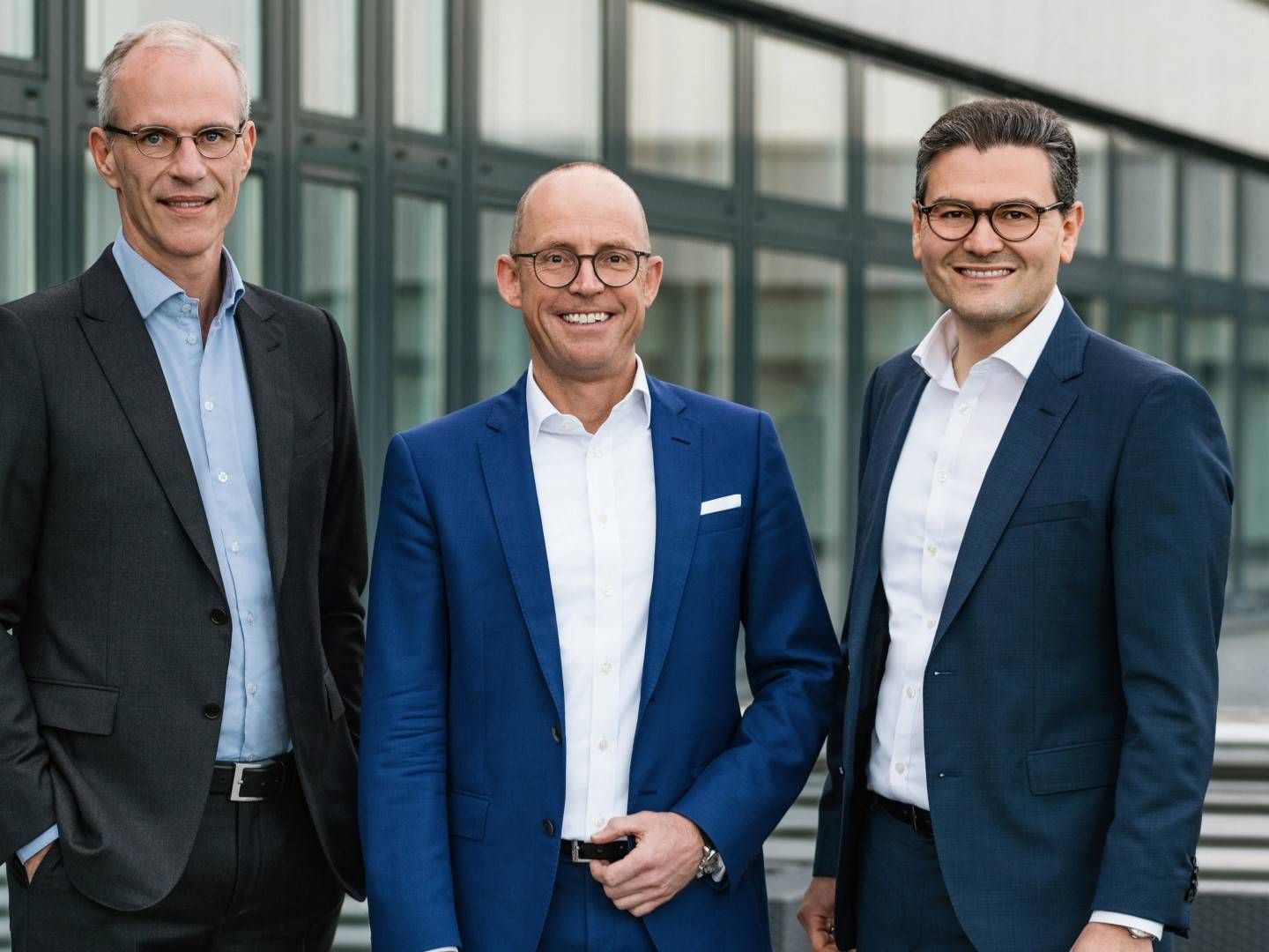 Erik Masing (links) COO, Erol Bozak (rechts) CPO und Jörg Wiemer (Mitte) CEO | Foto: Quelle: Treasury Intelligence Solutions GmbH