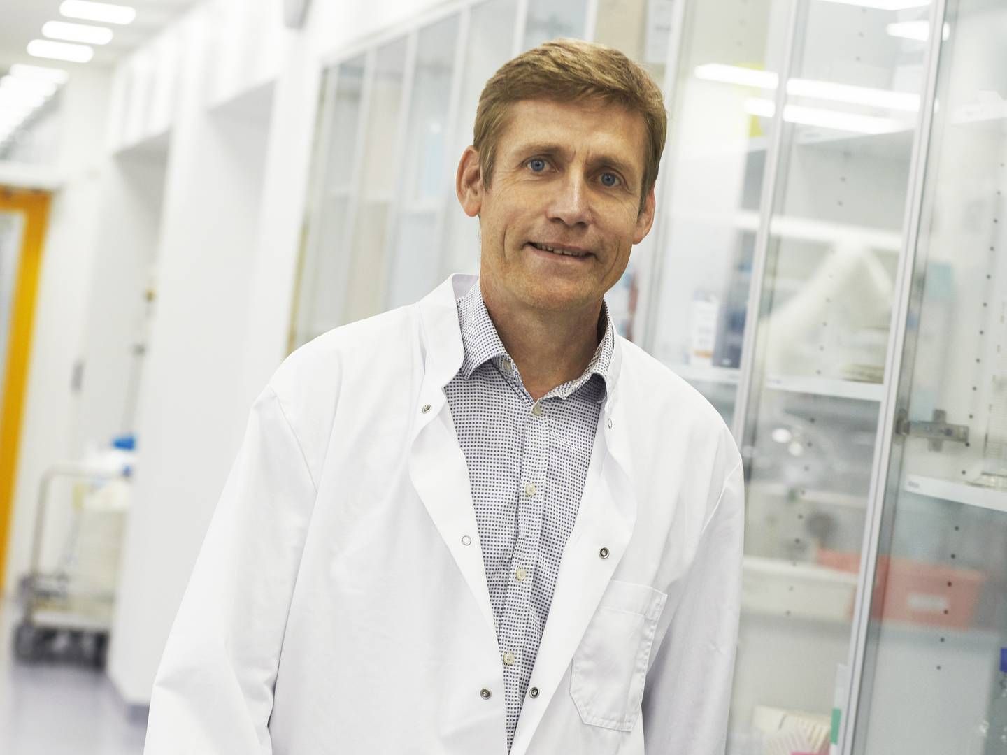 Morten Albrechtsen, topchef i Fluoguide, glæder sig til at følge sit produkt gennem forestående kliniske studier. | Foto: Fluoguide/PR