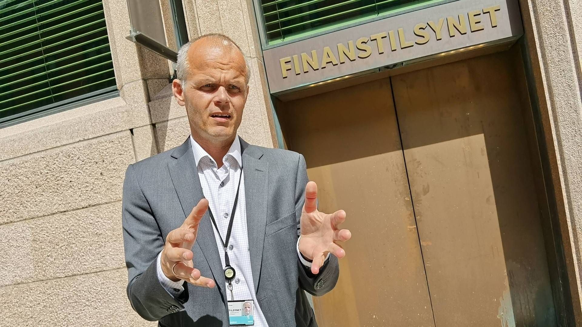 Knut Haugan, prosjektleder i Finanstilsynet ser frem imot å få se utfallet av de første testene i den regulatoriske sandkassen. | Foto: Jörgen Skjelsbæk