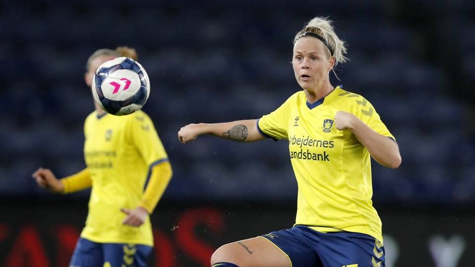 Brøndby er blandt holdene i Gjensidige Kvindeliga, der nu får mere tv-tid | Foto: Jens Dresling/Ritzau Scanpix
