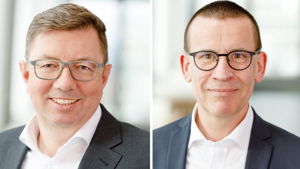 Detlev Klage (links) und Andreas Schelling, Finanz Informatik | Foto: Finanz Informatik