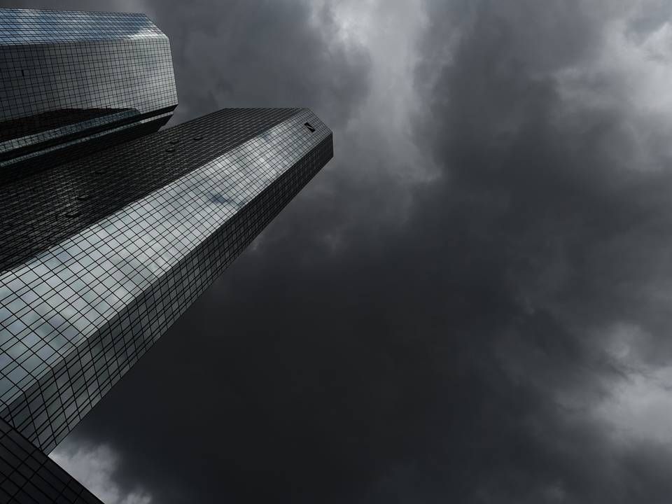 Dunkle Wolken über der Deutschen Bank | Foto: picture alliance / dpa