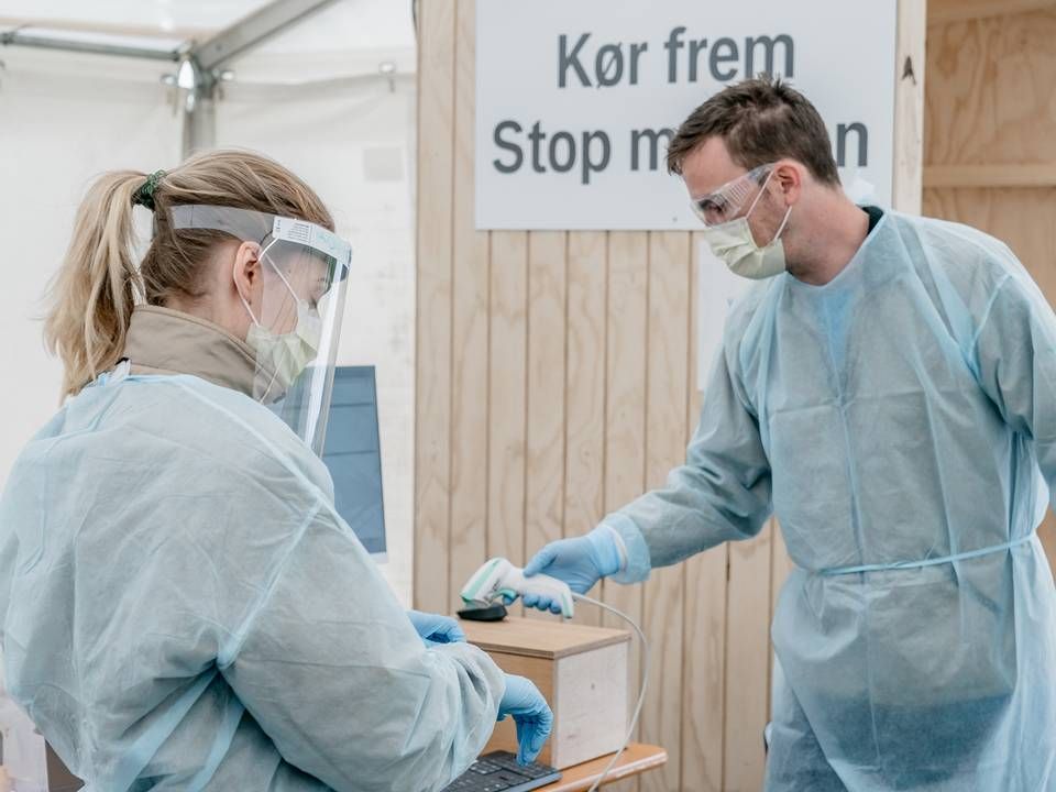 For seruminstituttet er de mange coronatest en mulighed for at få »opbygget meget vigtige samlinger« i biobanken, forklarer Lasse Boding, afsnitsleder i biobanken. | Foto: Alexander Klug / Ekstra Bladet / Ritzau Scanpix